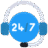 24 hours support